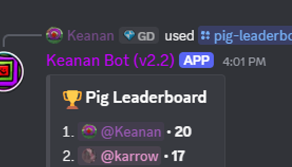 Screenshot of Pig