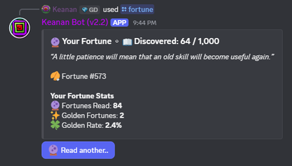 Screenshot of Fortune
