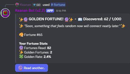 Screenshot of Fortune