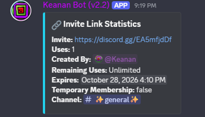 Screenshot of Invite Tracking+